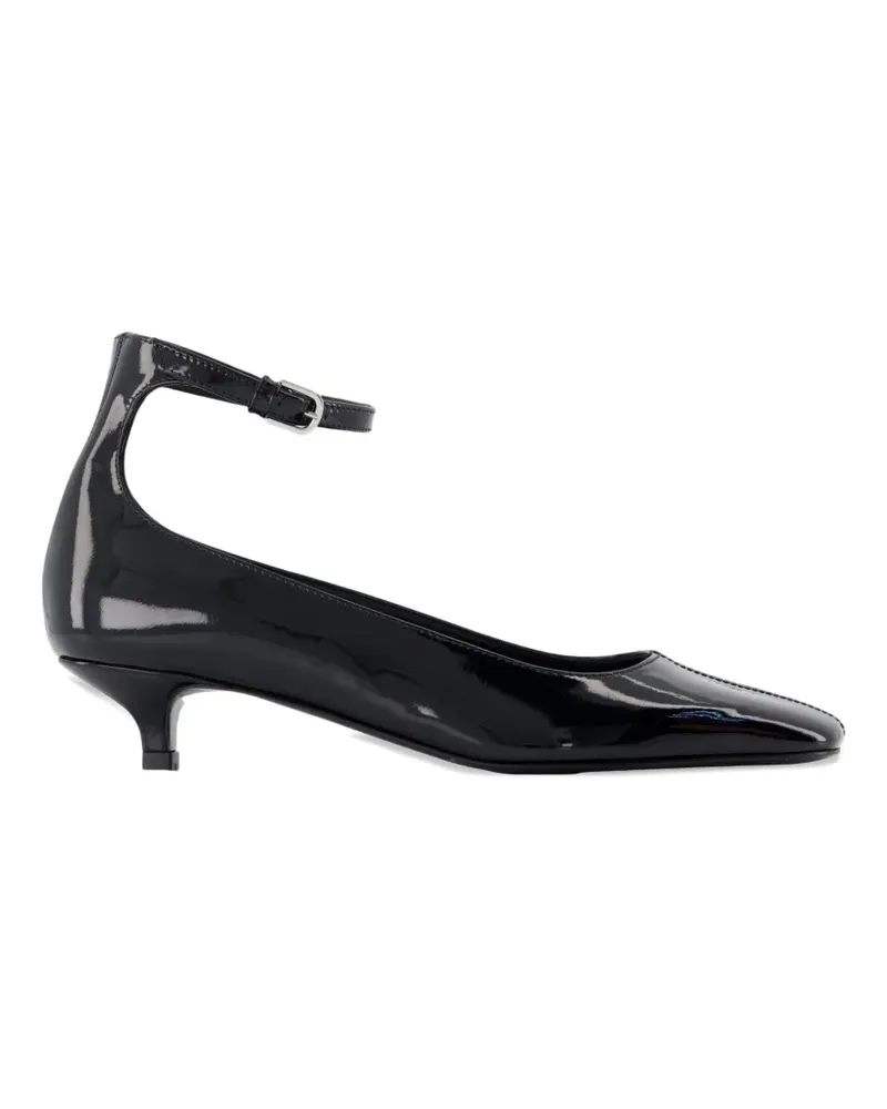 Totême ankle-strap leather pumps - Schwarz Schwarz
