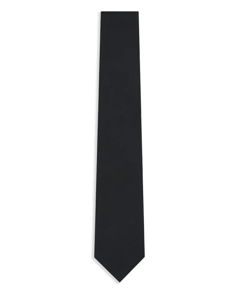 Dolce & Gabbana Krawatte aus Seide - Schwarz Schwarz