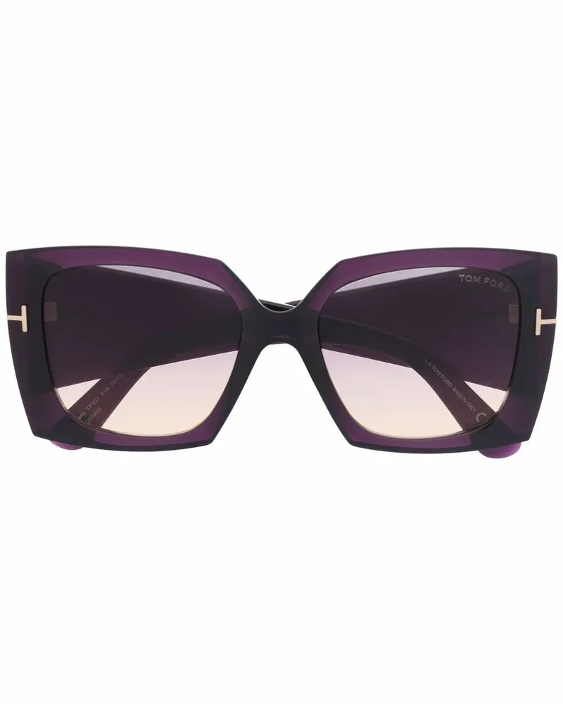 Tom Ford Sonnenbrille mit Oversized-Gestell - Violett Violett