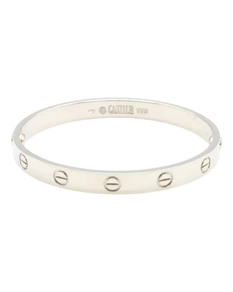 Cartier Love logo-detail bracelet - Silber Silber