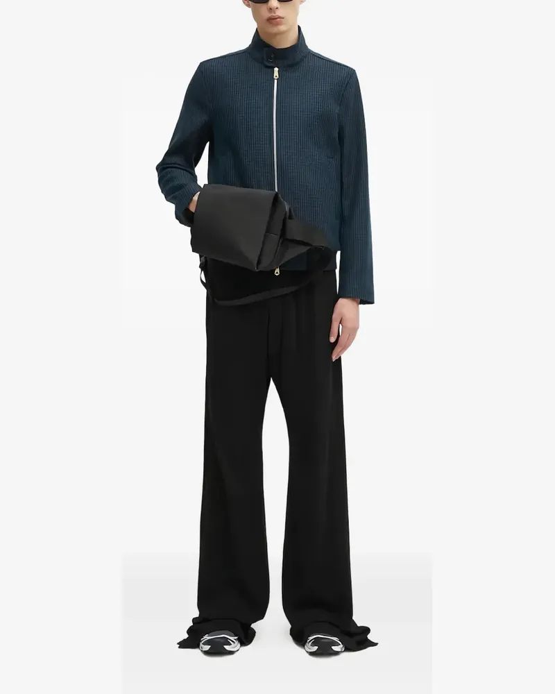 Paul Smith zip-up bomber jacket - Blau Blau