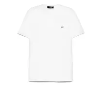 T-Shirt mit V-Ausschnitt - Weiß