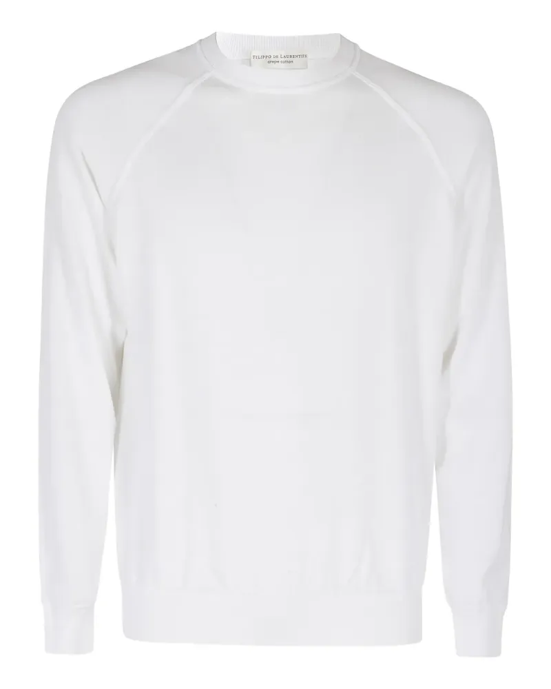 Filippo de Laurentiis Pullover mit Raglanärmeln - Weiß Weiß