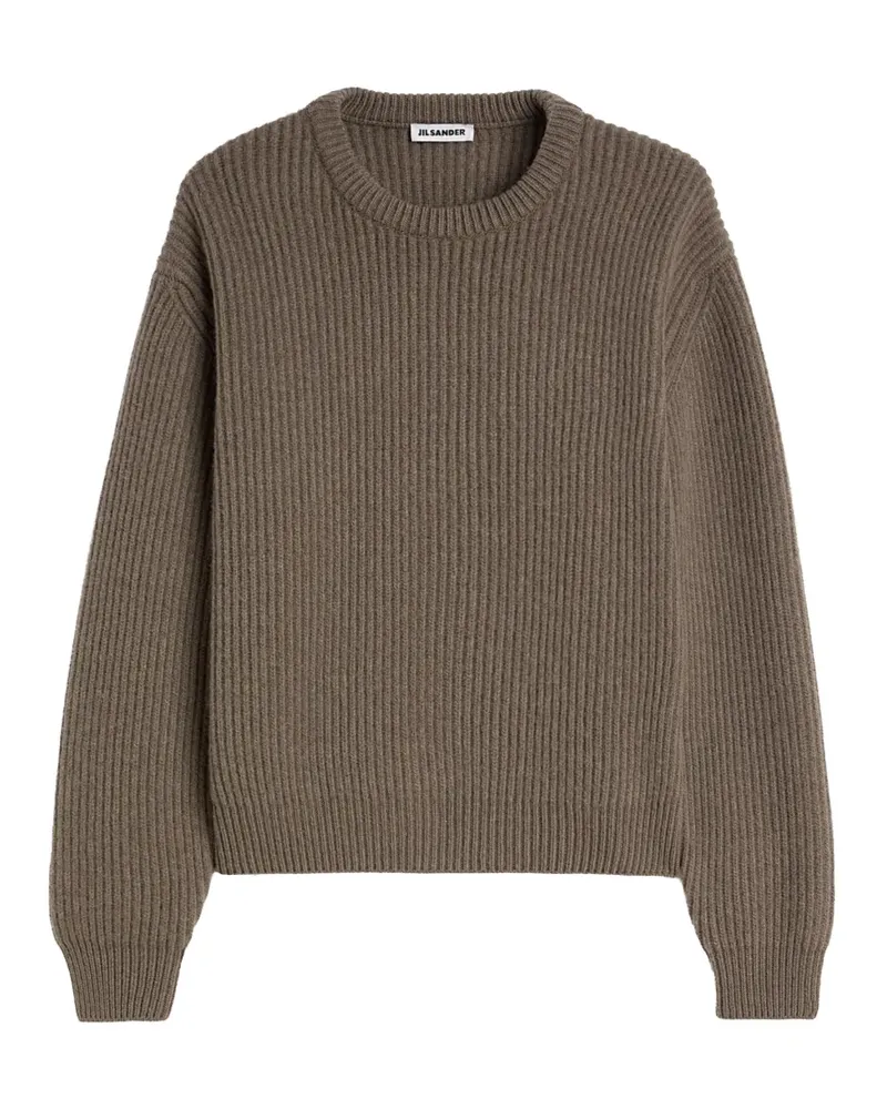 Jil Sander Gerippter Pullover - Braun Braun