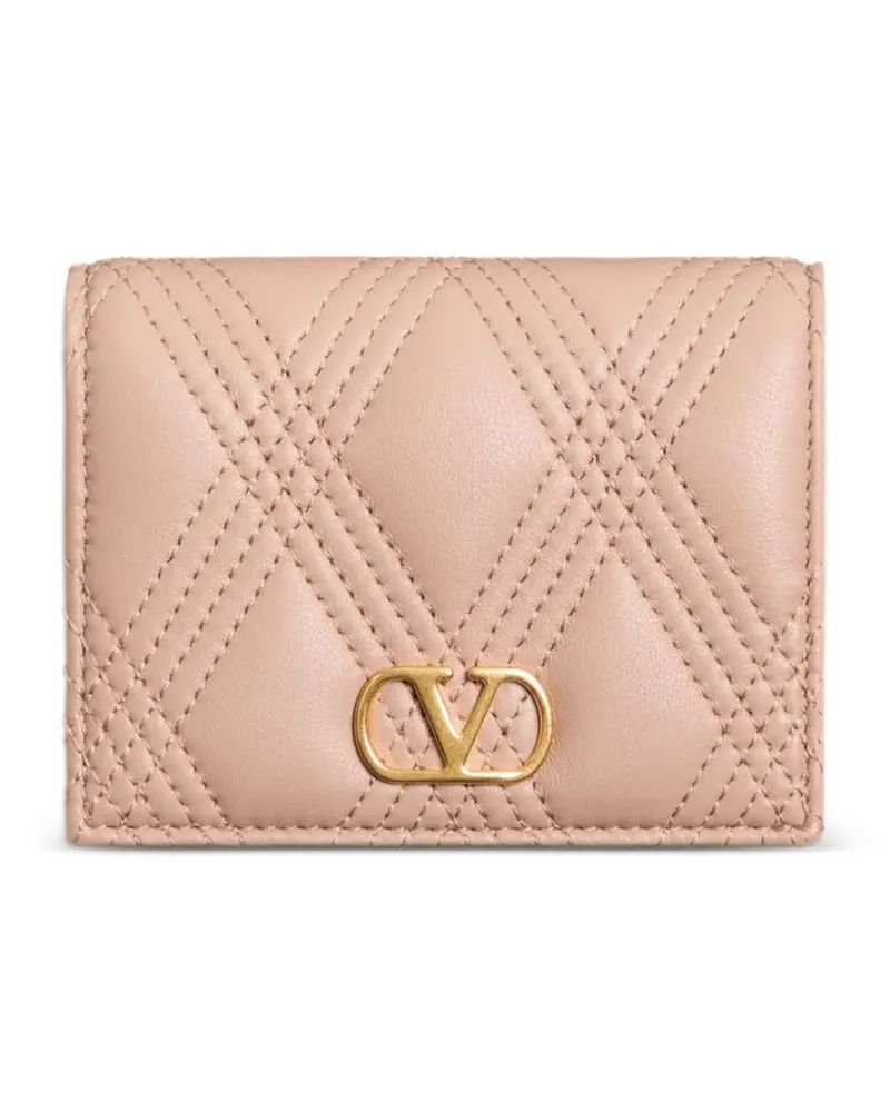 Valentino Garavani Quiltie 67 Portemonnaie - Rosa Rosa