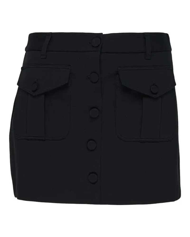 Rag & Bone Irina Hosenrock mit Knöpfen - Schwarz Schwarz