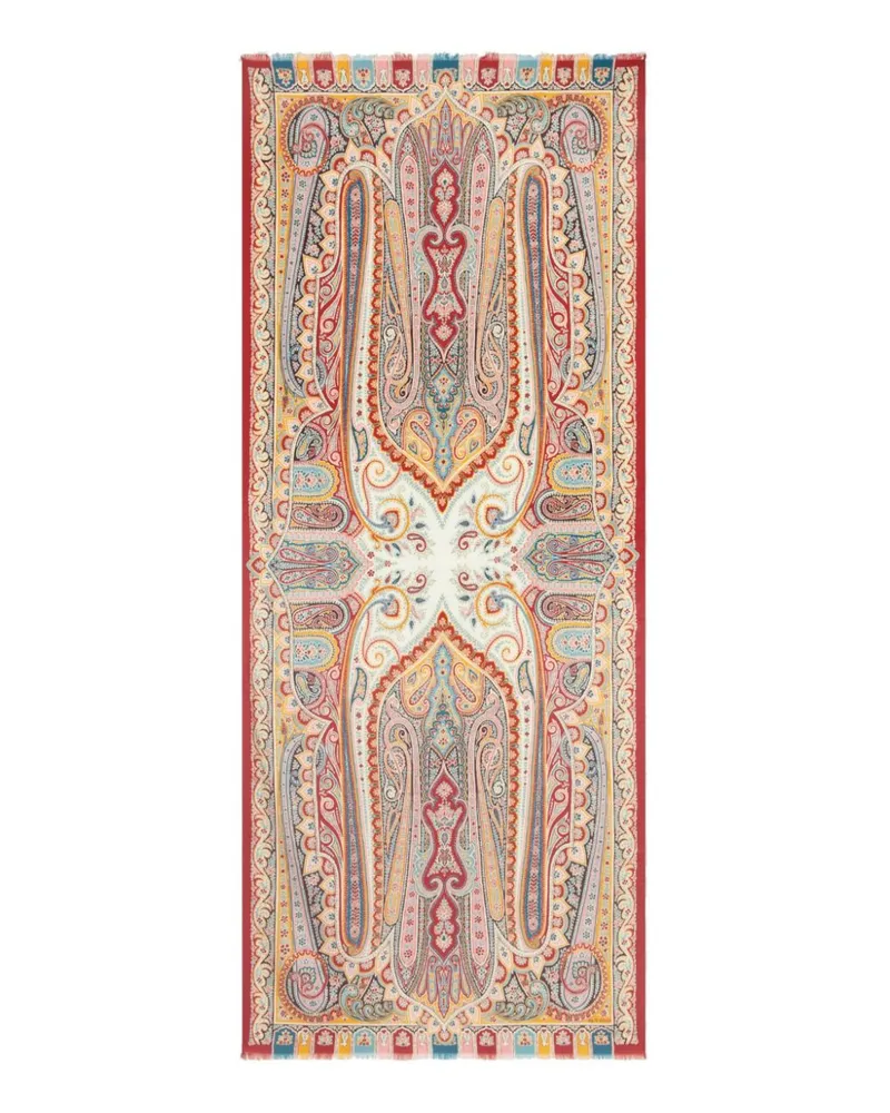 Etro Schal mit Print - Nude Nude