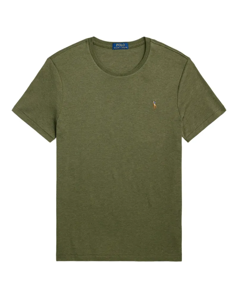 Ralph Lauren T-Shirt mit Logo-Stickerei - Grün Grün