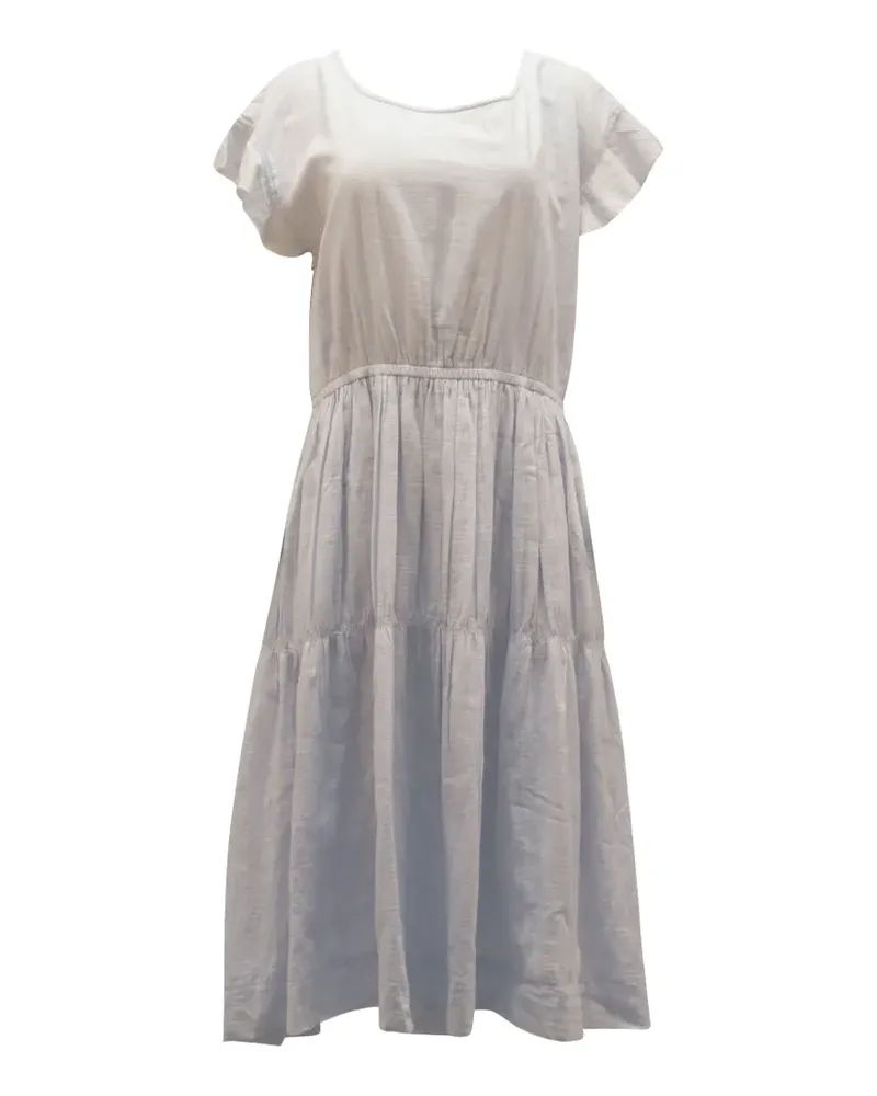 APIECE APART Minikleid mit Rüschenärmeln - Blau Blau