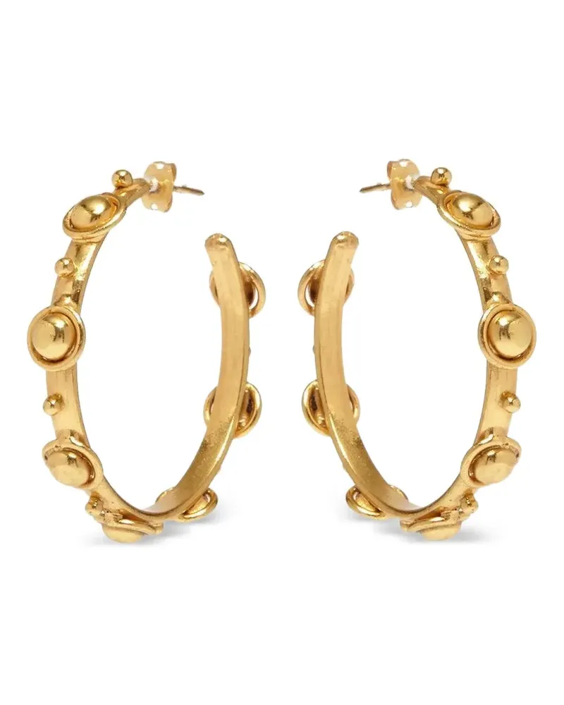 Sylvia Toledano Creolen mit Perlen - Gold Gold