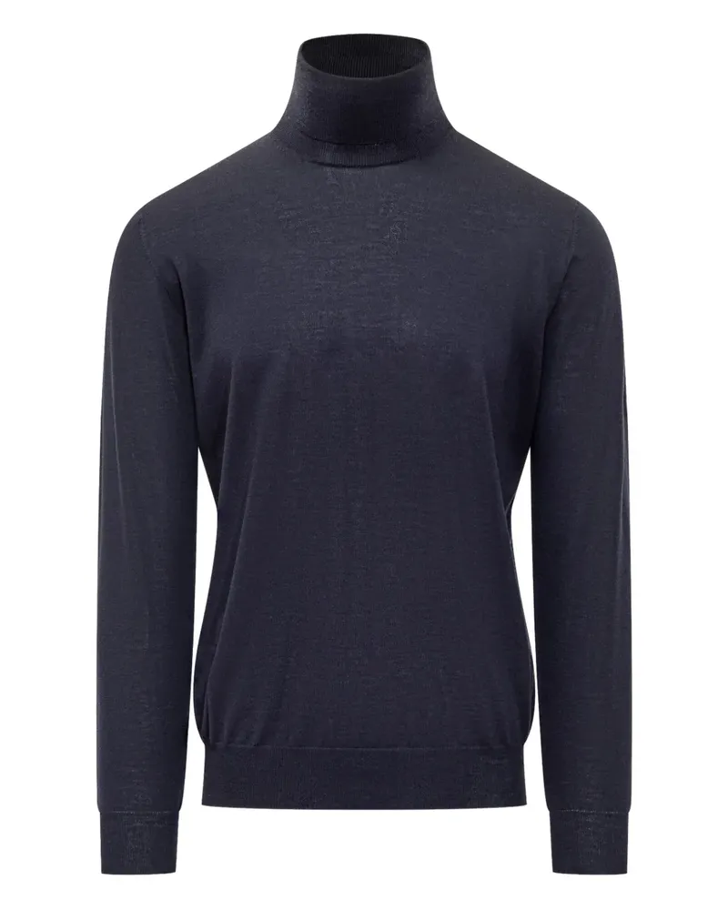 Filippo de Laurentiis roll-neck long-sleeve sweater - Blau Blau
