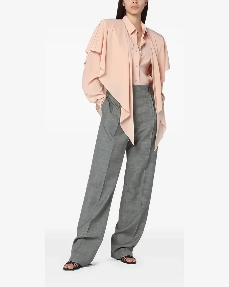 Stella McCartney Hemd mit Drapierung - Rosa Rosa