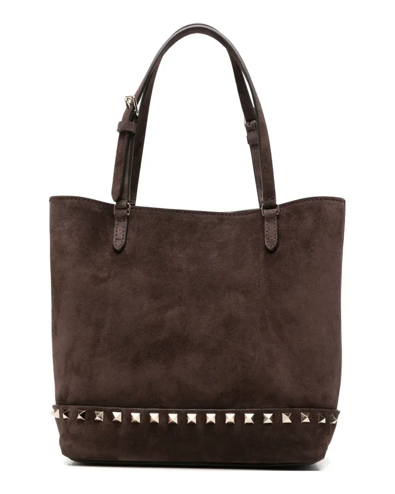 Valentino Garavani Rockstud' Handtasche - Braun Braun