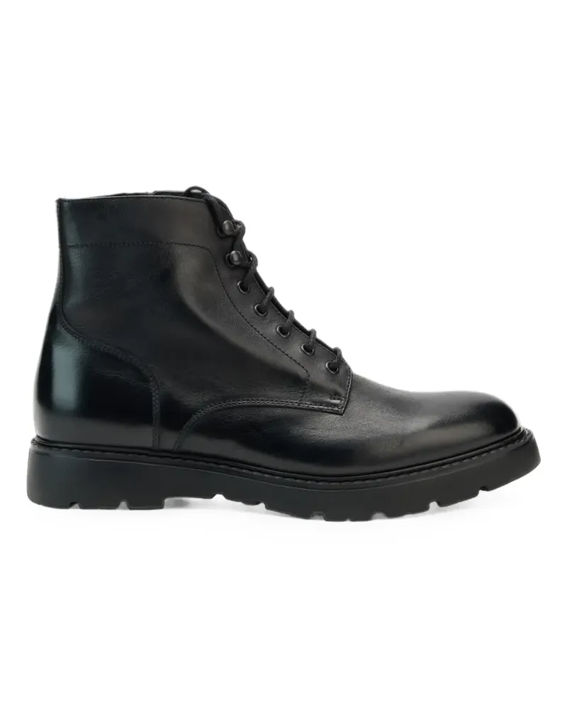 Doucal´s Knöchelhohe Schnürstiefel - Schwarz Schwarz