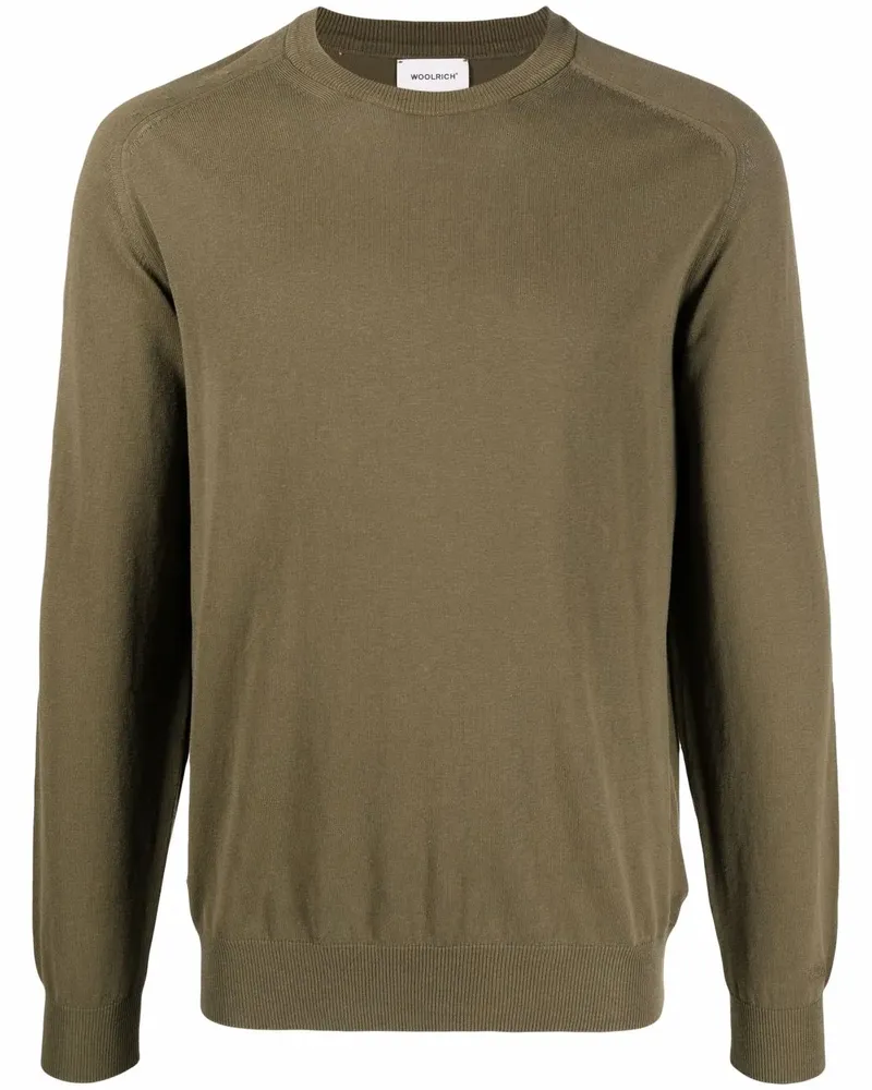 Woolrich Pullover mit Raglanärmeln - Grün Grün