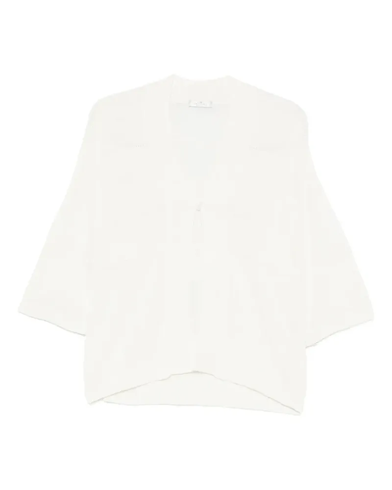 PANICALE Cashmere sequin-embellished cardigan - Nude Nude