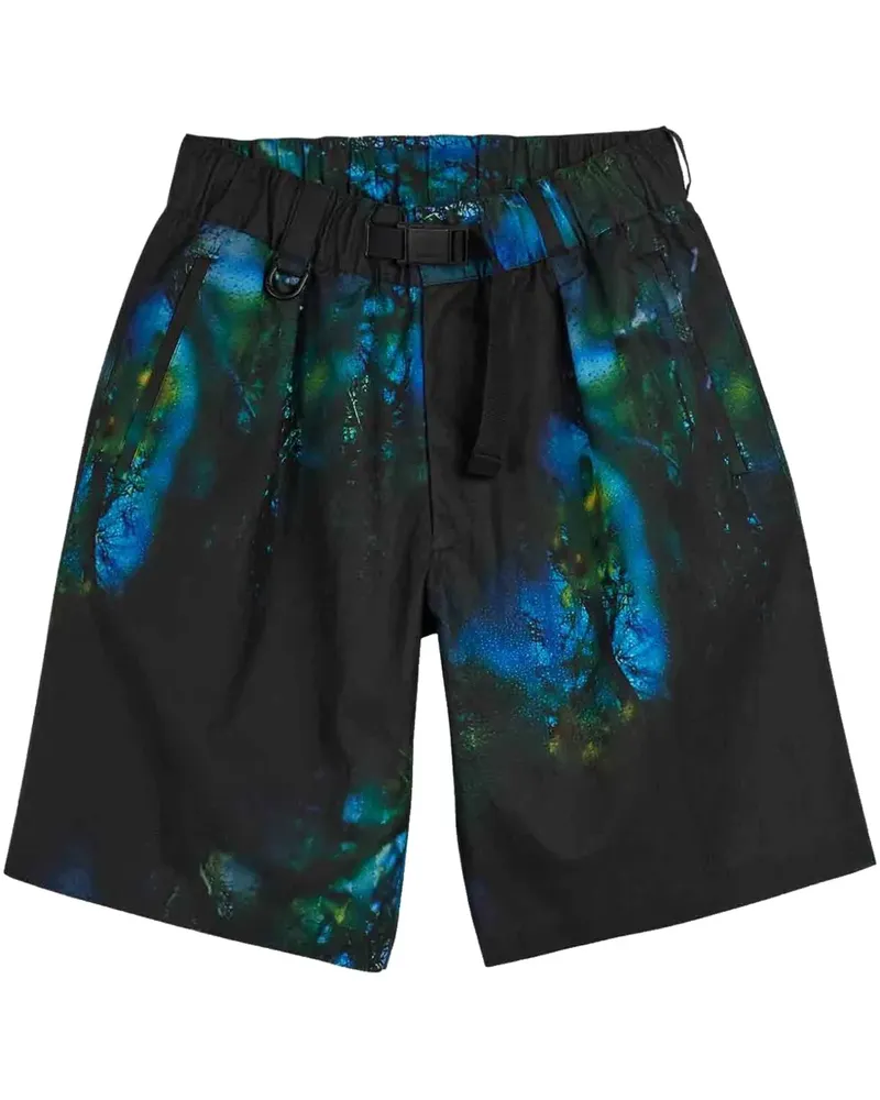 Y-3 Aop Shorts - Schwarz Schwarz