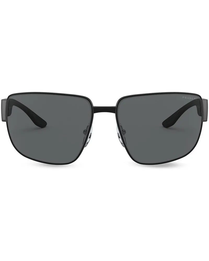 Prada Linea Rossa Eyewear' Sonnenbrille mit Farbverlauf - Schwarz Schwarz