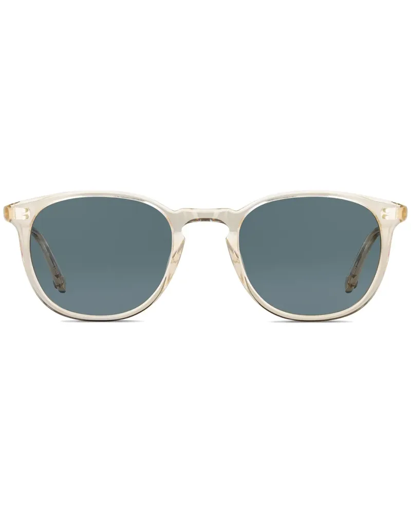 Garrett Leight Kinney Sun Sonnenbrille mit rundem Gestell - Nude Nude