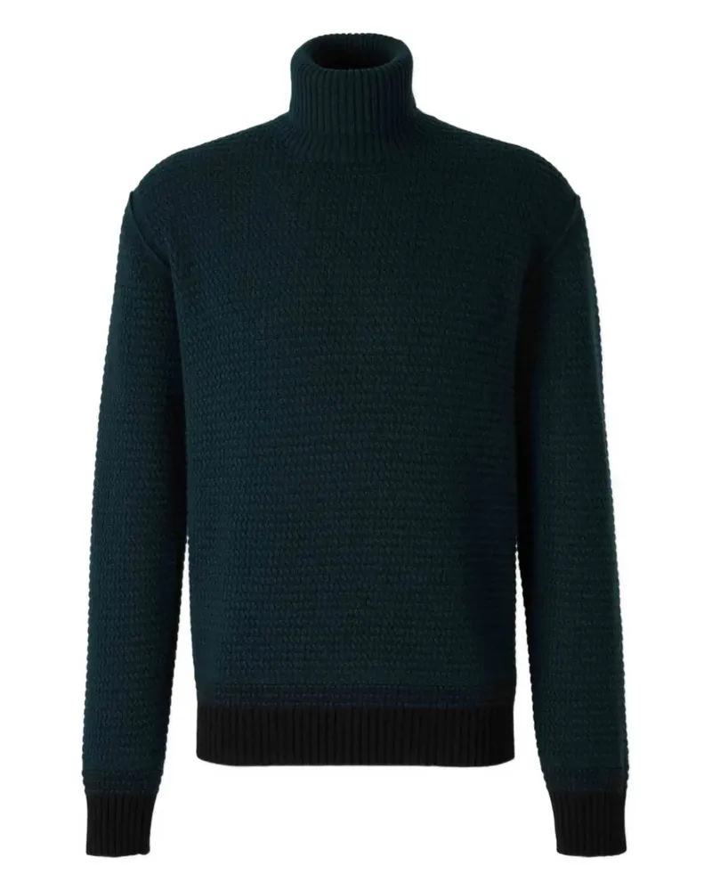 Ermenegildo Zegna Kapuzenpullover mit seitlichen Taschen - Grün Grün