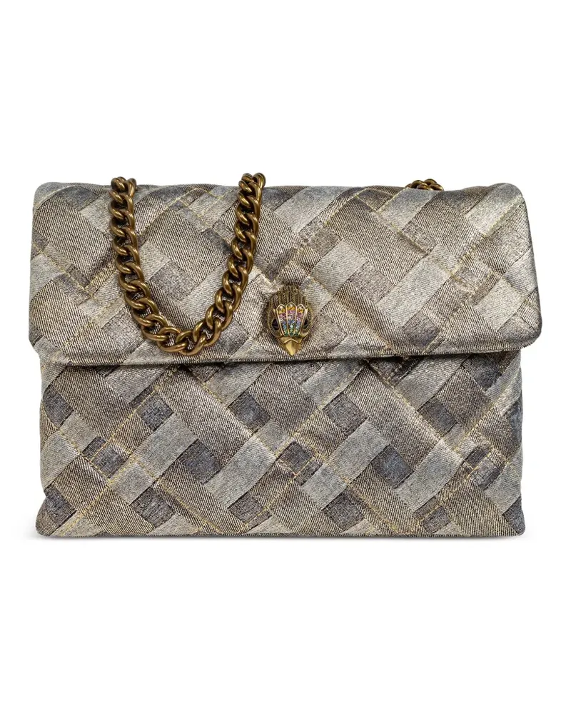 Kurt Geiger Große Kensington Schultertasche - Gold Gold