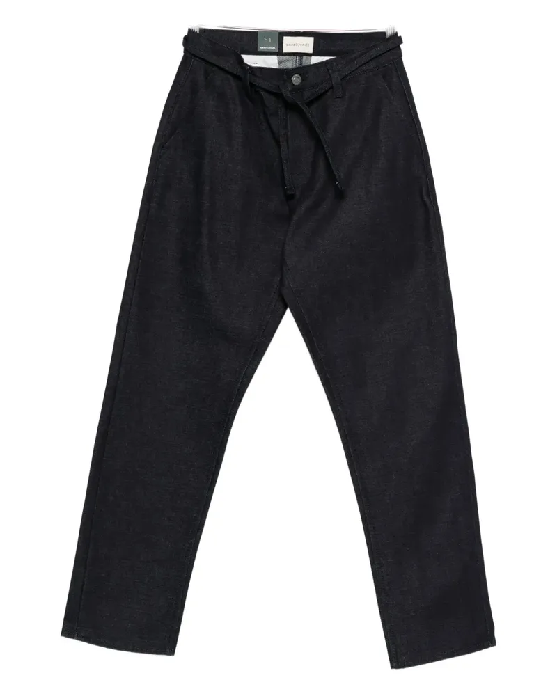 Anerkjendt drawstring-waist trousers - Blau Blau
