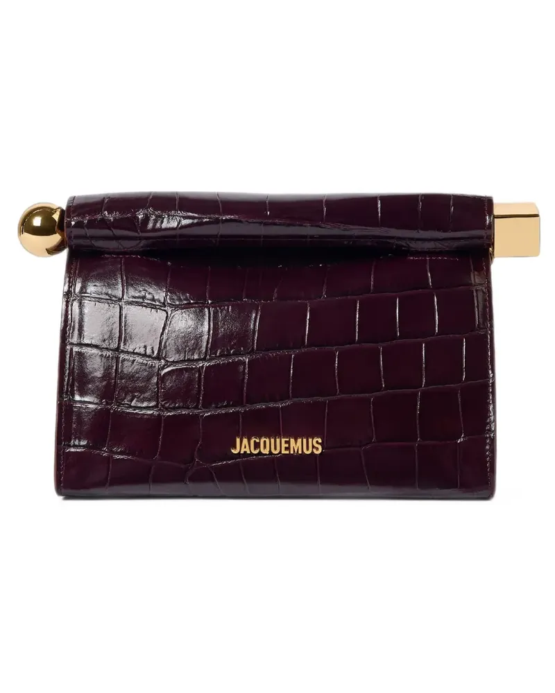Jacquemus The Rond Carré bag - Rot Rot