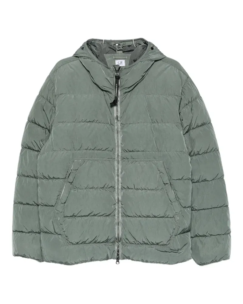 C.P. Company quilted hooded jacket - Grün Grün