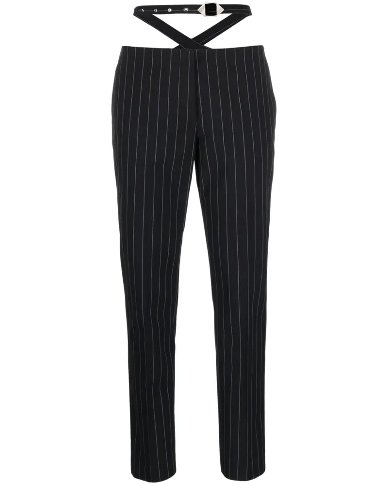 ATTICO Hose mit Nadelstreifen - Blau Blau