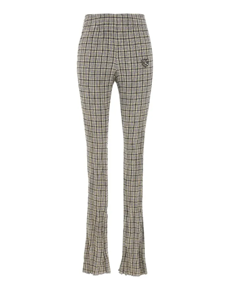 Diesel V-icky check trousers - Grau Grau