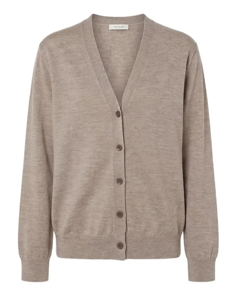 The Row Nilas button cardigan - Nude Nude