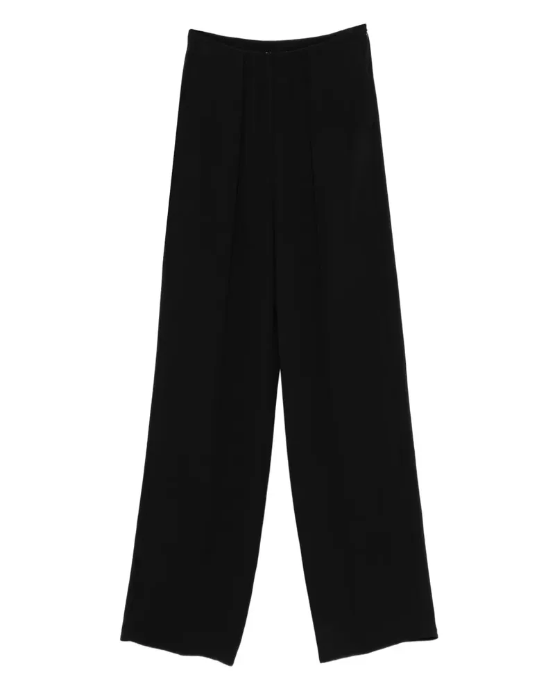 Dušan Hose mit Falten - Schwarz Schwarz