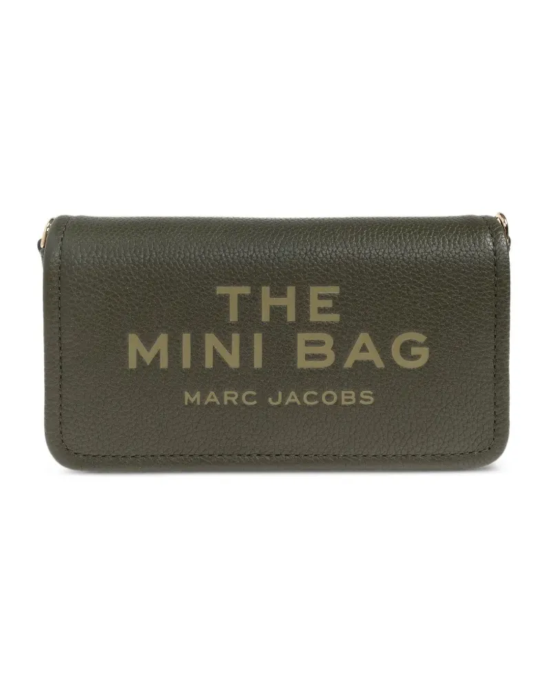 Marc Jacobs Mini Clutch mit Logo-Prägung - Grün Grün