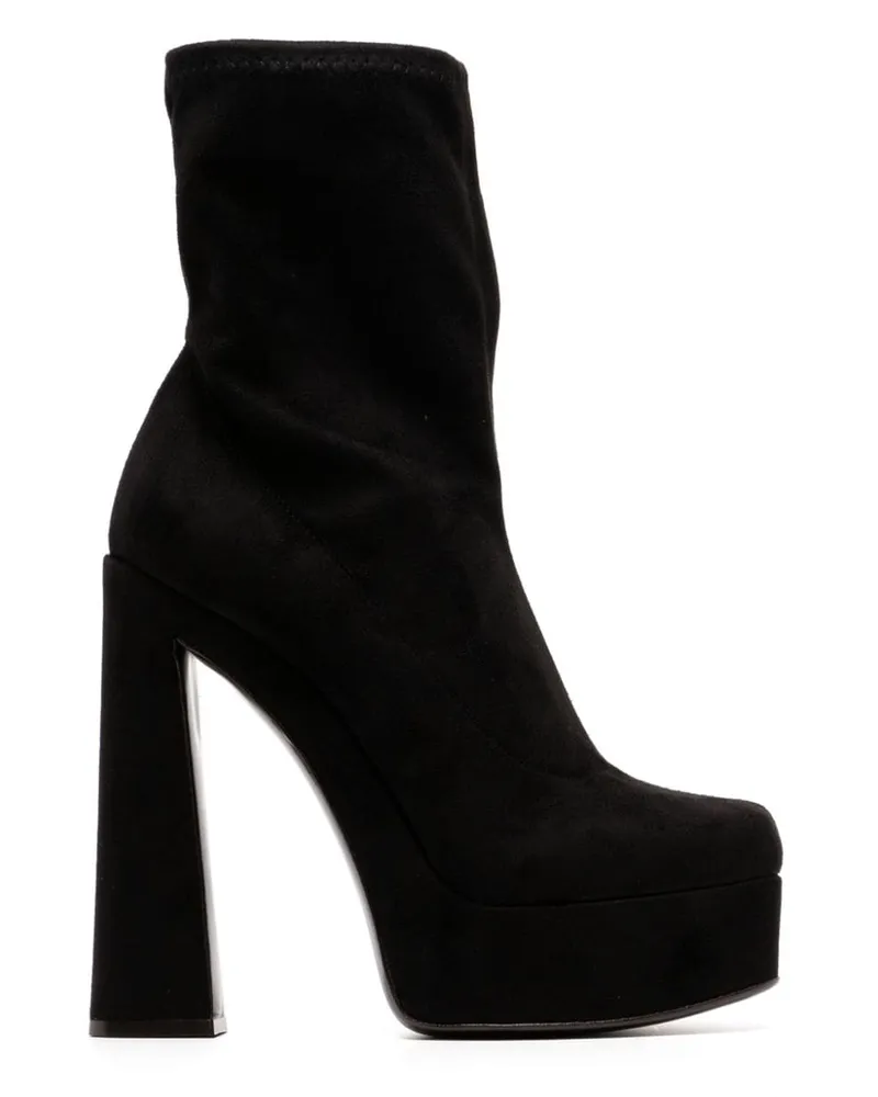 Giuseppe Zanotti Aurelie Plateau-Stiefel 145mm - Schwarz Schwarz