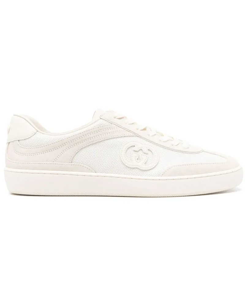 Gucci Sneakers mit GG - Weiß Weiß