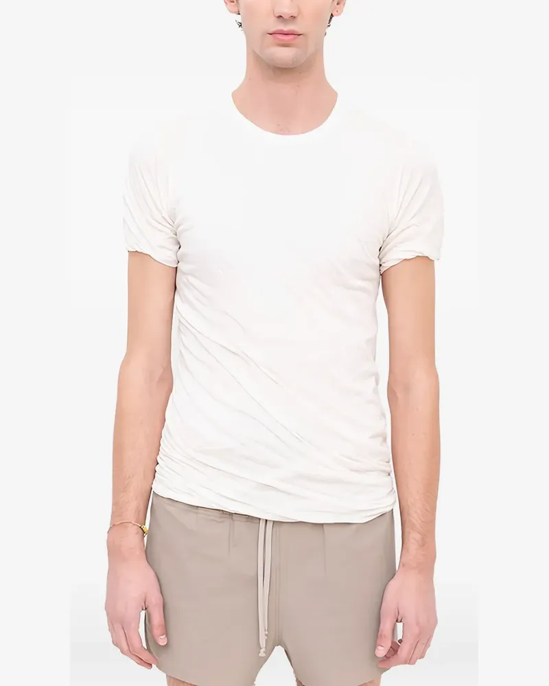 Rick Owens Klassisches T-Shirt - Weiß Weiß