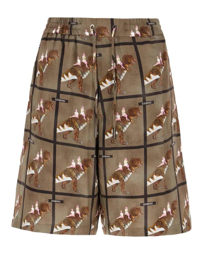 Iceberg printed shorts - Braun Braun