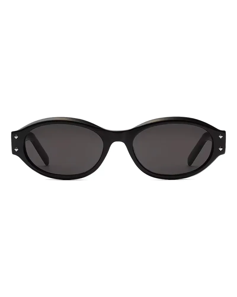 MCM oval-frame sunglasses - Schwarz Schwarz