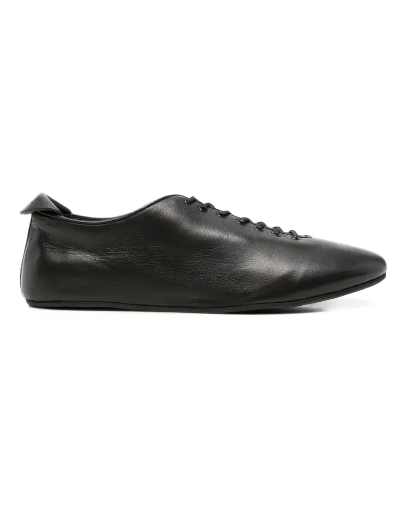 Jacquemus The Tennis slippers leather sneakers - Schwarz Schwarz