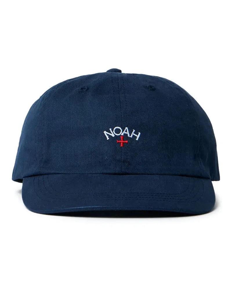 Noah NYC Baseballkappe mit Logo-Stickerei - Blau Blau