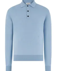 Ferragamo Poloshirt mit Logo-Stickerei Blau