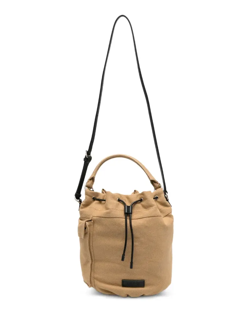 ASPESI drawstring bucket bag - Nude Nude