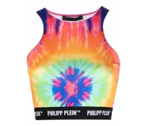 Top im Batik-Look - Blau