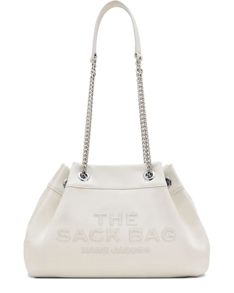 Marc Jacobs The Leather Chain Sack Tasche - Weiß Weiß