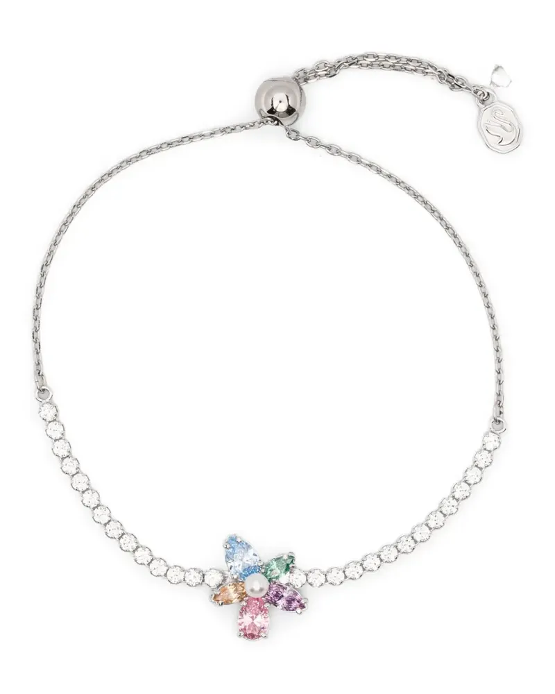 Swarovski x Ariana Grande motif rhodium bracelet - Silber Silber