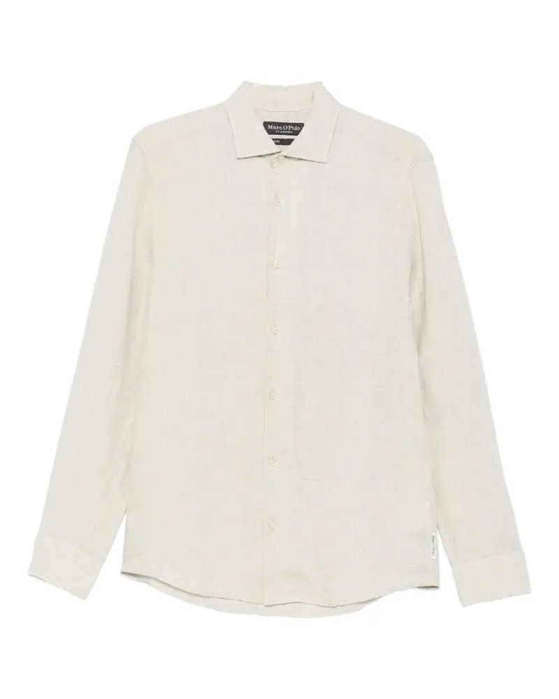 Marc O'Polo button-down long-sleeve shirt - Nude Nude