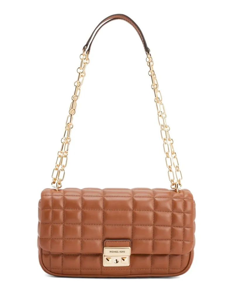 Michael Kors Große Tribeca Schultertasche - Braun Braun