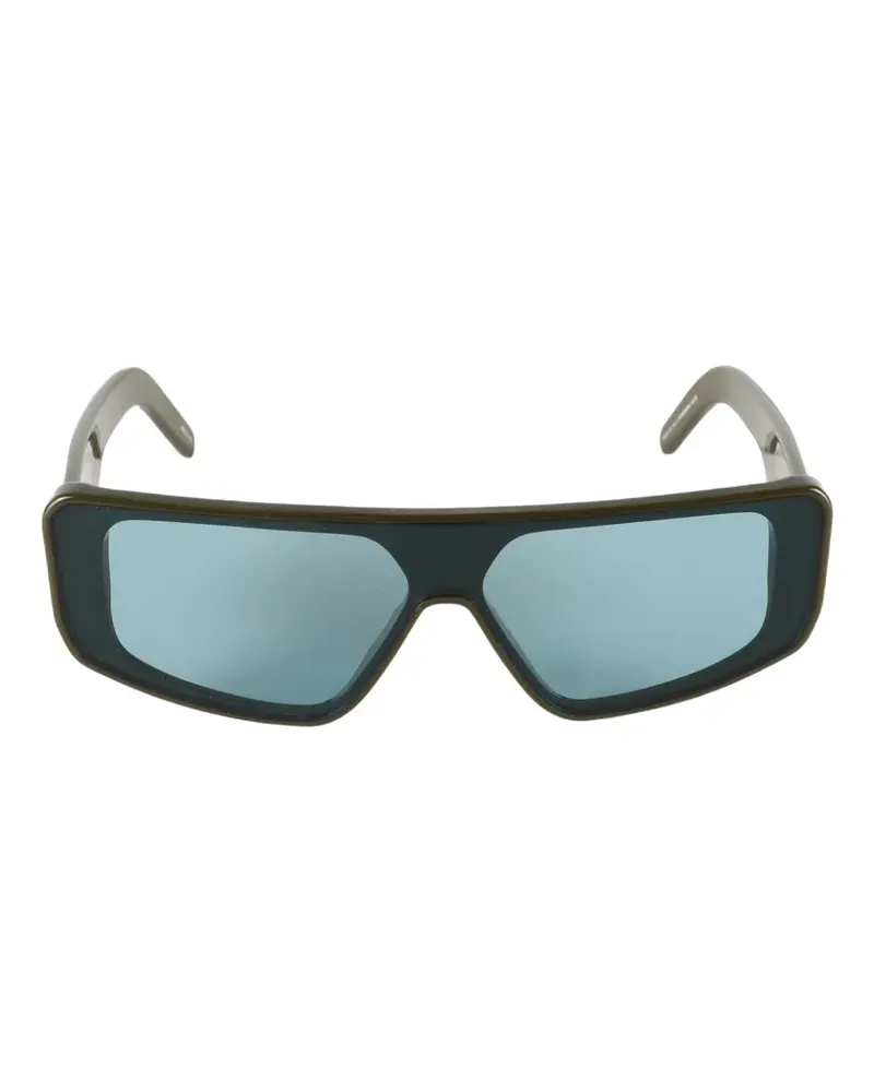 Rick Owens Performa rectangle sunglasses - Grün Grün