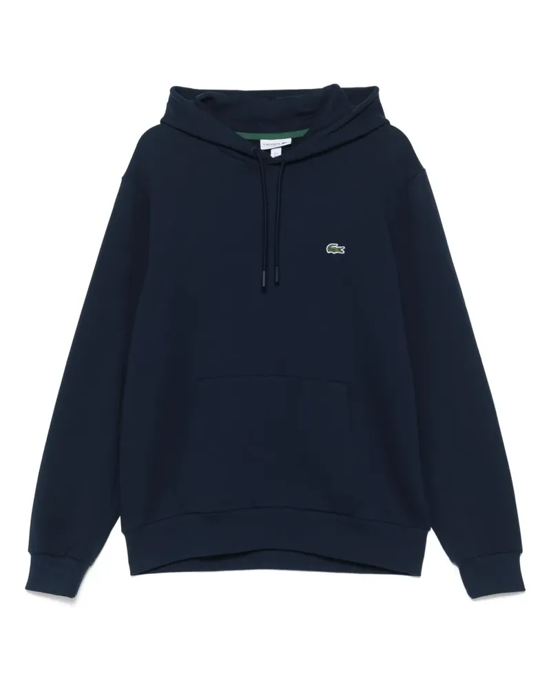Lacoste Hoodie mit Logo-Stickerei - Blau Blau