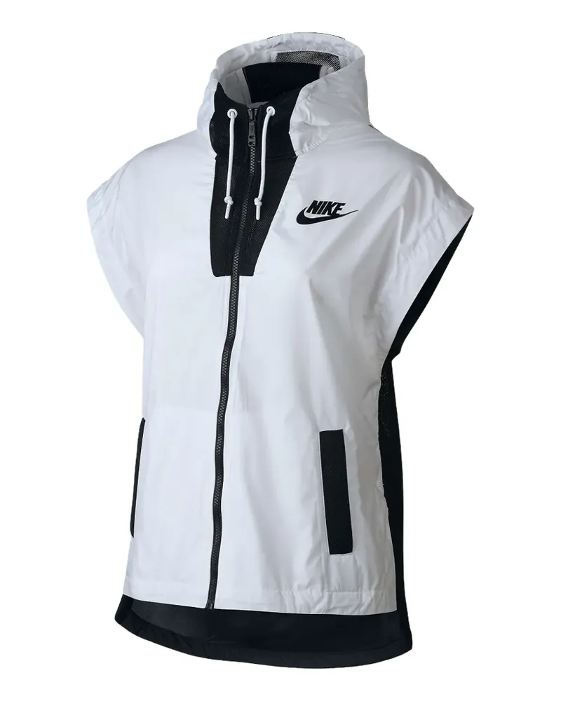 Nike zip-up vest - Schwarz Schwarz